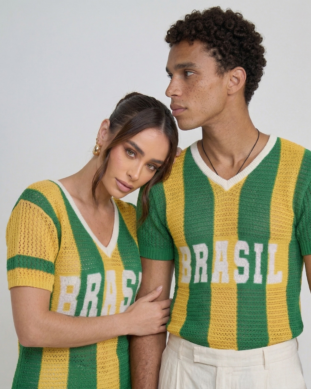 Kit Casal Tricot — Brazilcore 2026