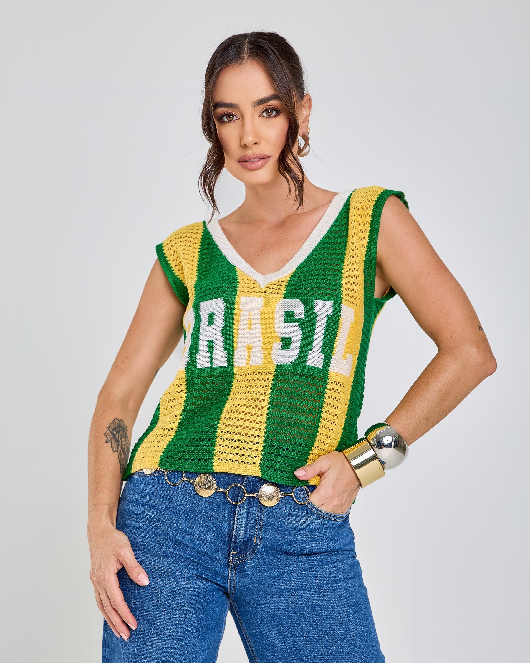Regata Tricot Brasil — Brazilcore 2026